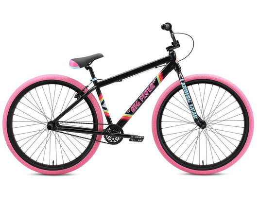 2025 se bikes big flyer 29′′ bmx bike – black sparkle, 29′′ whes